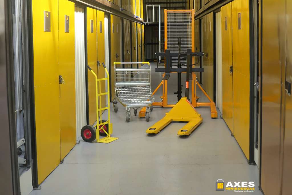 Tamaños de Mini Bodegas: disponibles de lunes a domingo, acceso 24/7