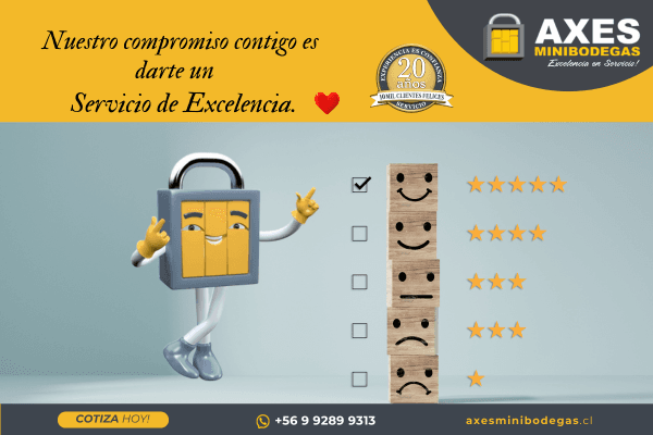 Mini bodegas en Santiago, la importancia del servicio