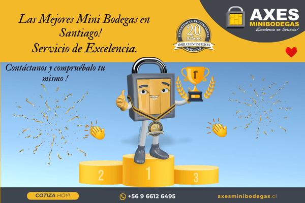 Mejores Mini Bodegas en Santiago | Axes Minibodegas – 20 Años de Experiencia