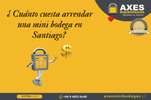 ¿Cuánto cuesta arrendar una mini bodegas?